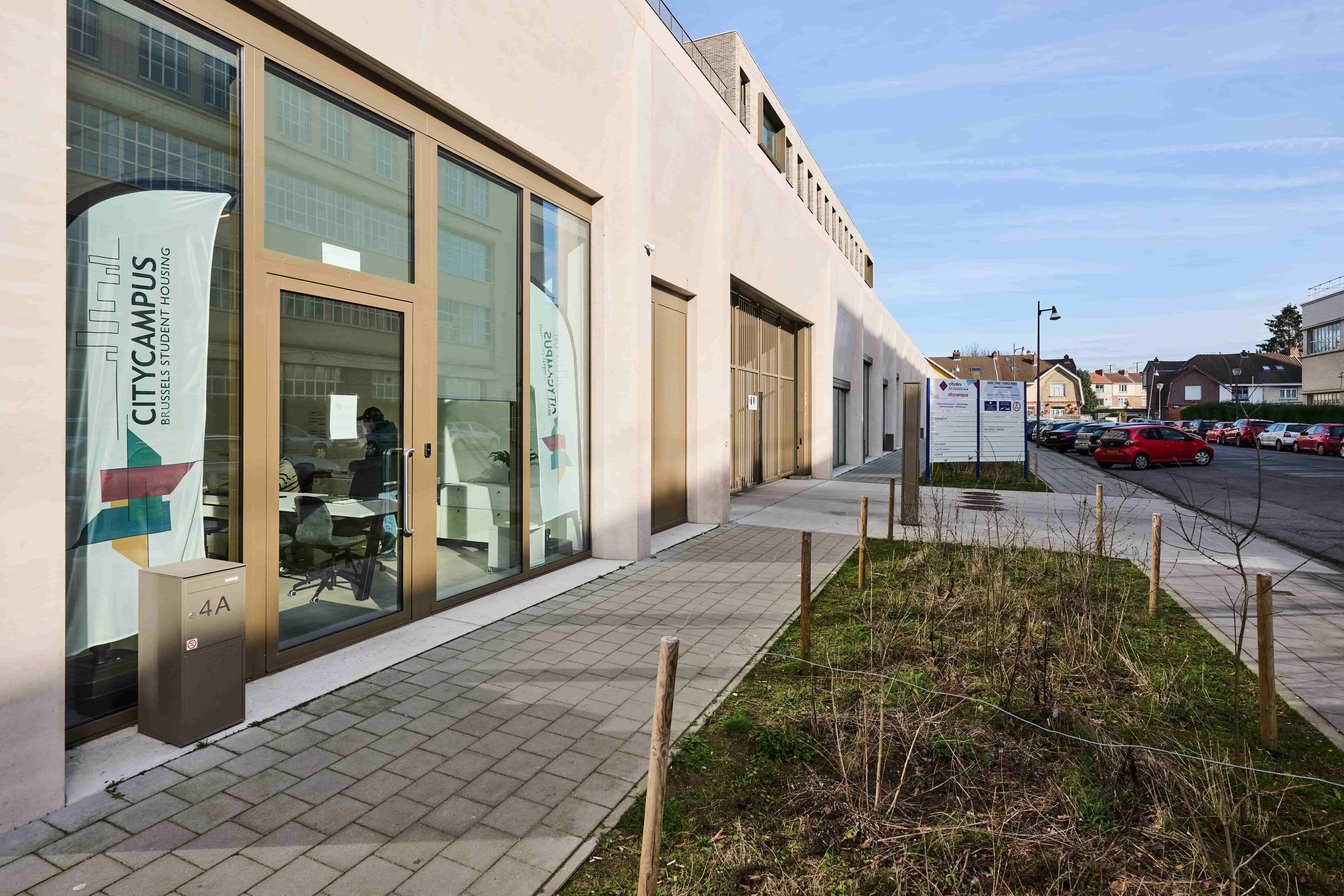 CityCampus residence building with communal facilities
