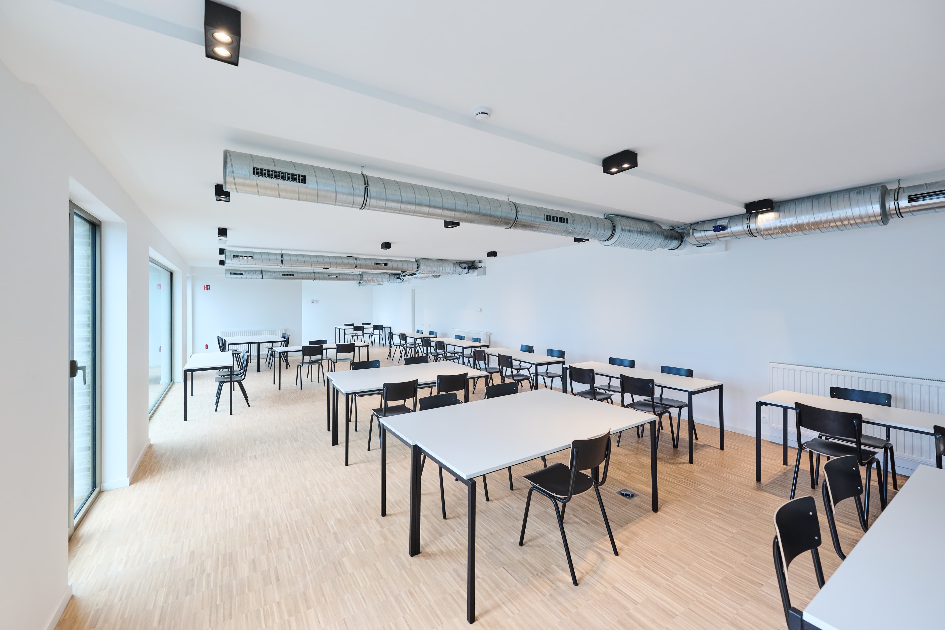 Communal student study room at CityCampus