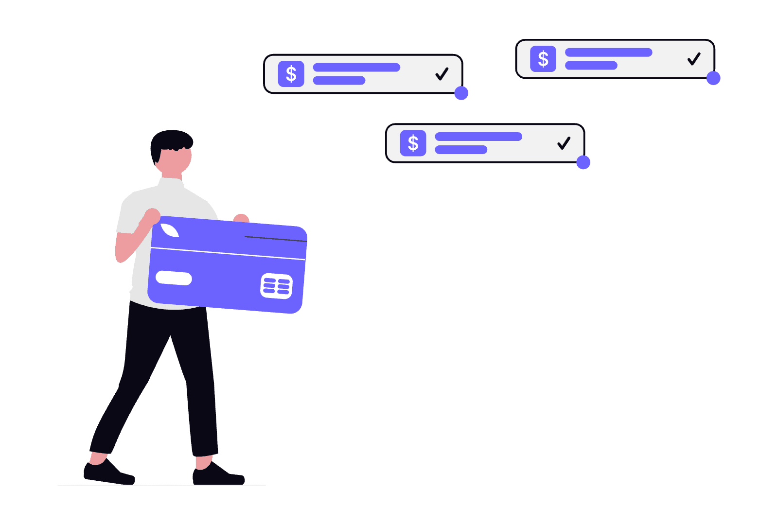 Secure online deposit payment